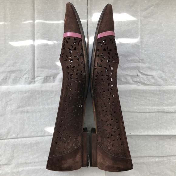 Kate Spade cutout suede flats - Picture 7 of 15